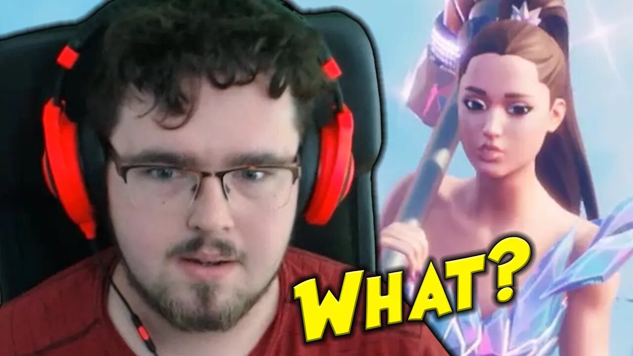 They made an Ariana Grande concert in Fortnite...