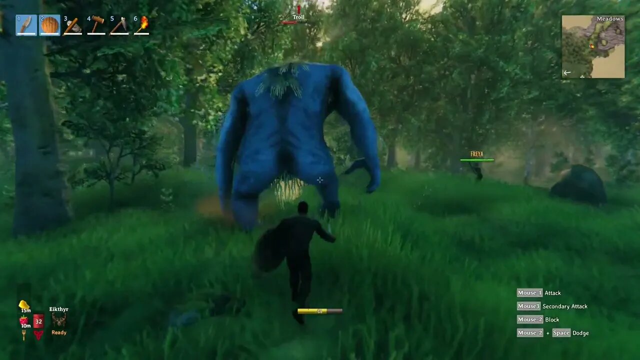 when you try to knife a troll