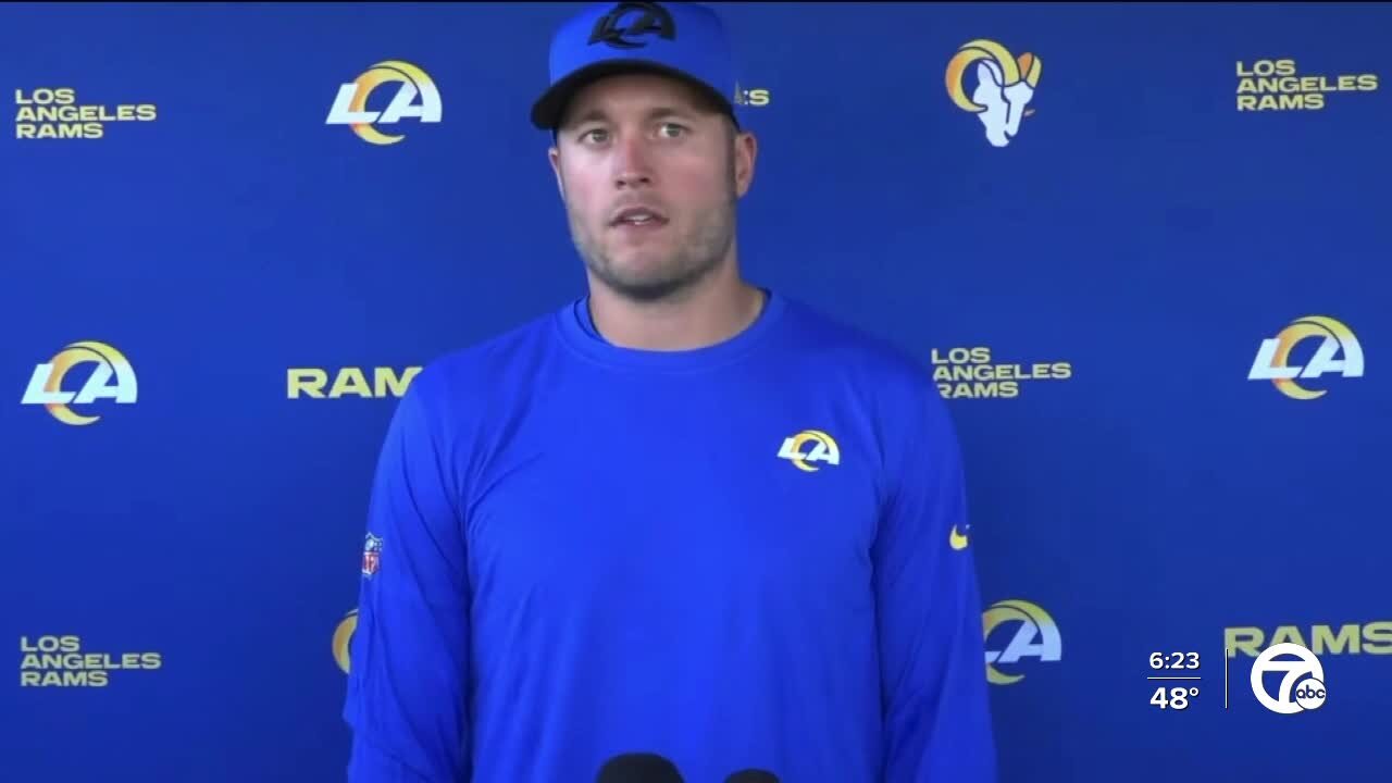 Stafford appreciates continued support from Detroit fans