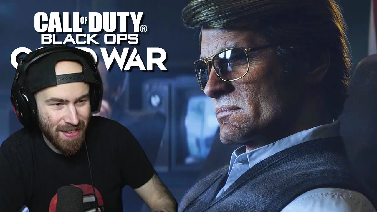 Black Ops Cold War - Perseus Briefing Cinematic REACTION