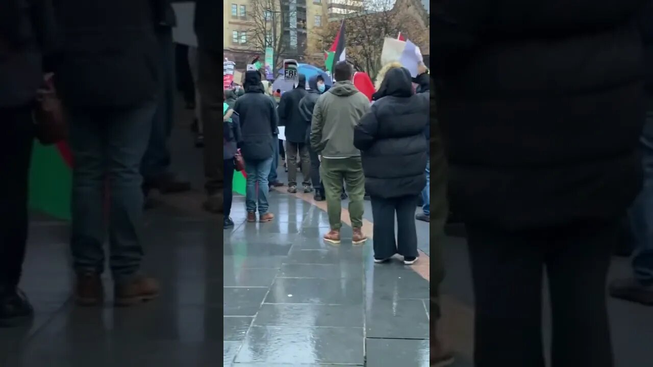 Leeds Pro-Palestinian protest (Dec 9th 2023) #leeds #protest #gaza #palestine