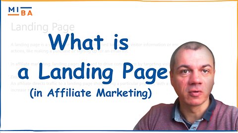 What is a Landing Page? [Affiliate Marketing Guide] | #landingpage