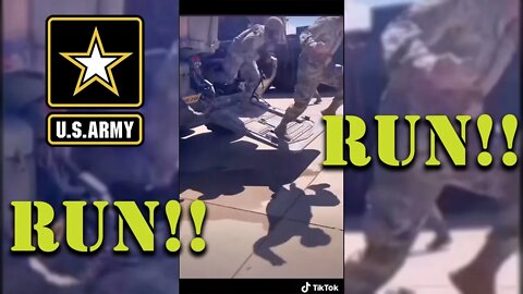 Army soldiers quickly clear out of striker: but why? - #short