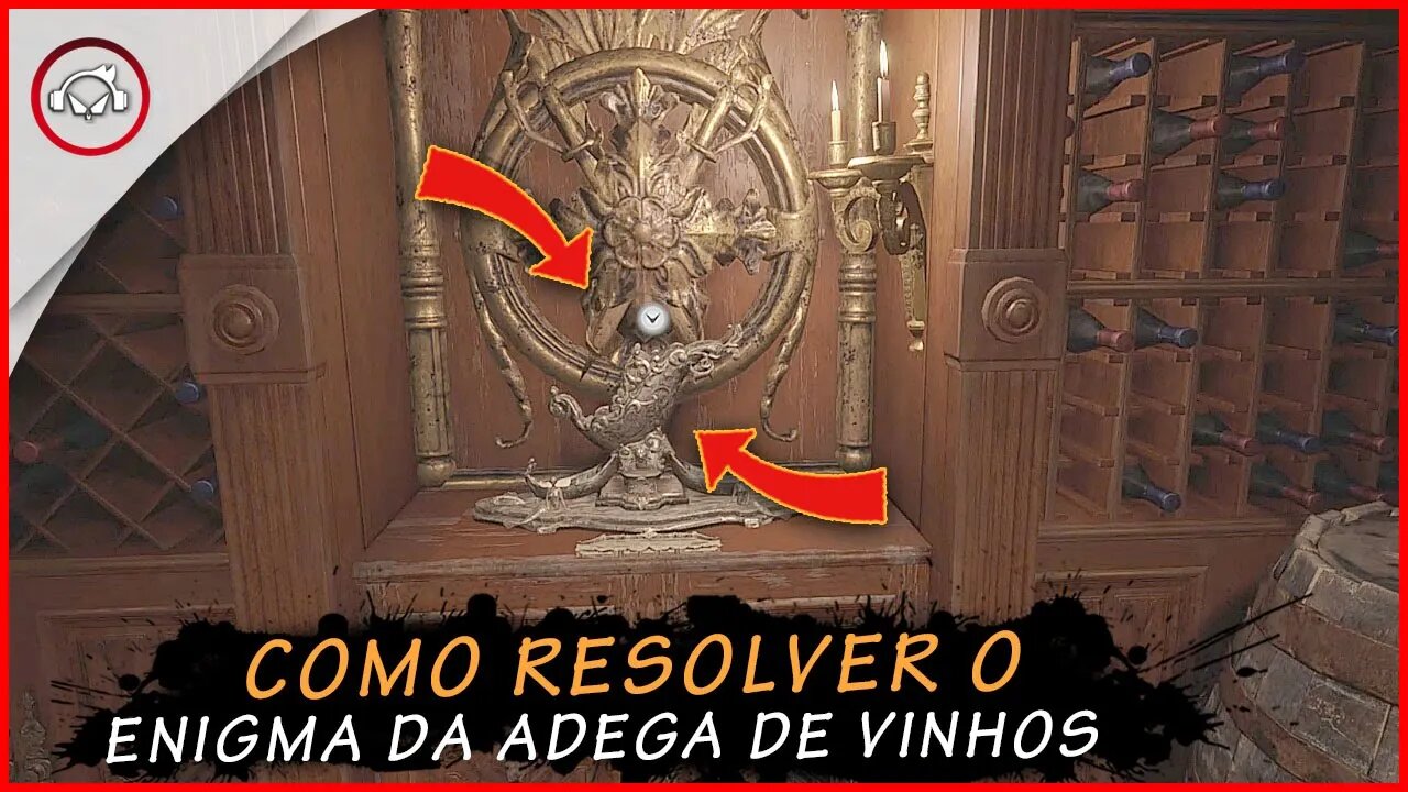 Resident Evil Village , Como resolver o enigma da adega de vinhos | Super Dica PT-BR