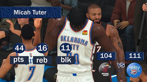 Micah Tuter #okc #thunder #miami #heat