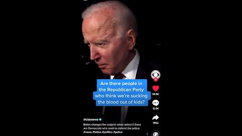 Biden's Odd Answer To Defunding The Police