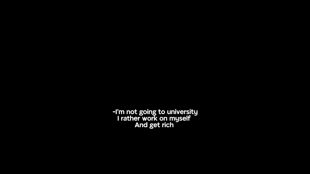 GREATEST QUOTE I EVER HEARD