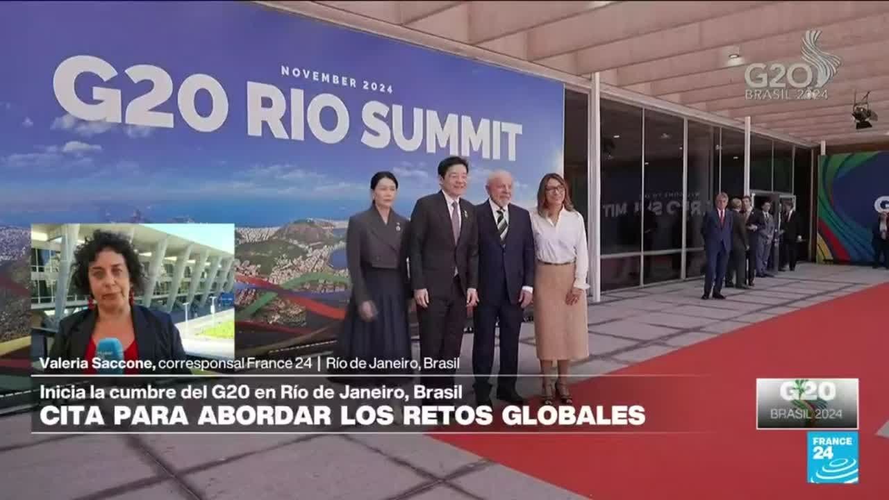 Informe desde Río de Janeiro: así será el primer día de reuniones de los líderes del G20