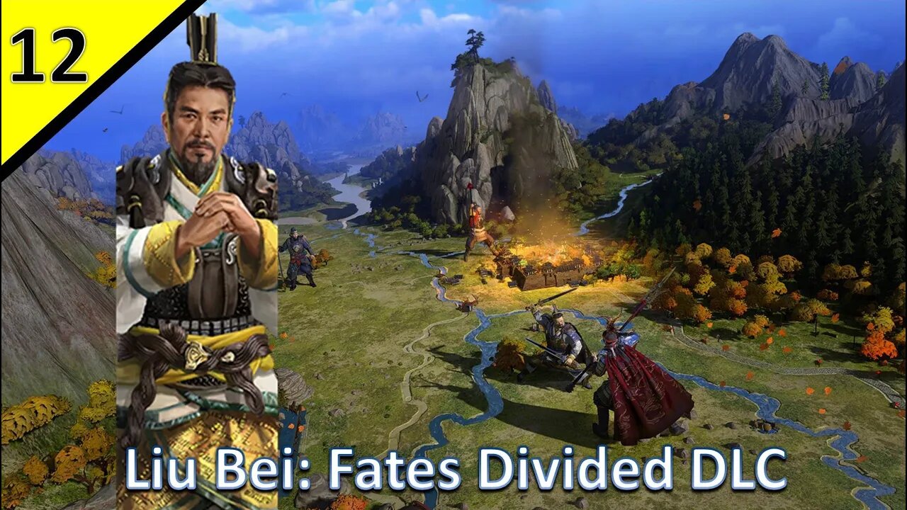 Liu Bei (Legendary) l Fates Divided DLC - TW:3K l Part 12