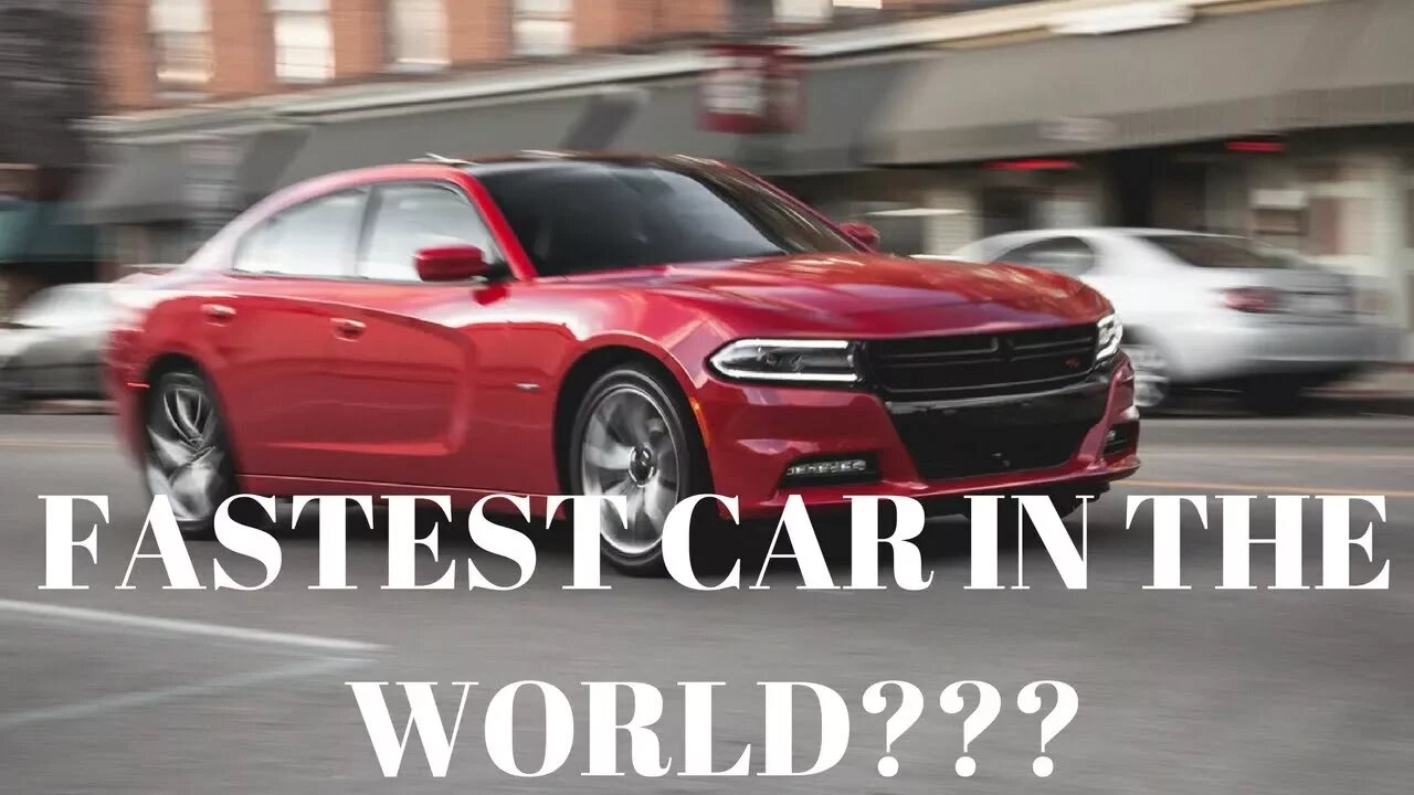 Fastest V6 in the world??? 0 to 60 times / Uconnect 2017 Update Review...