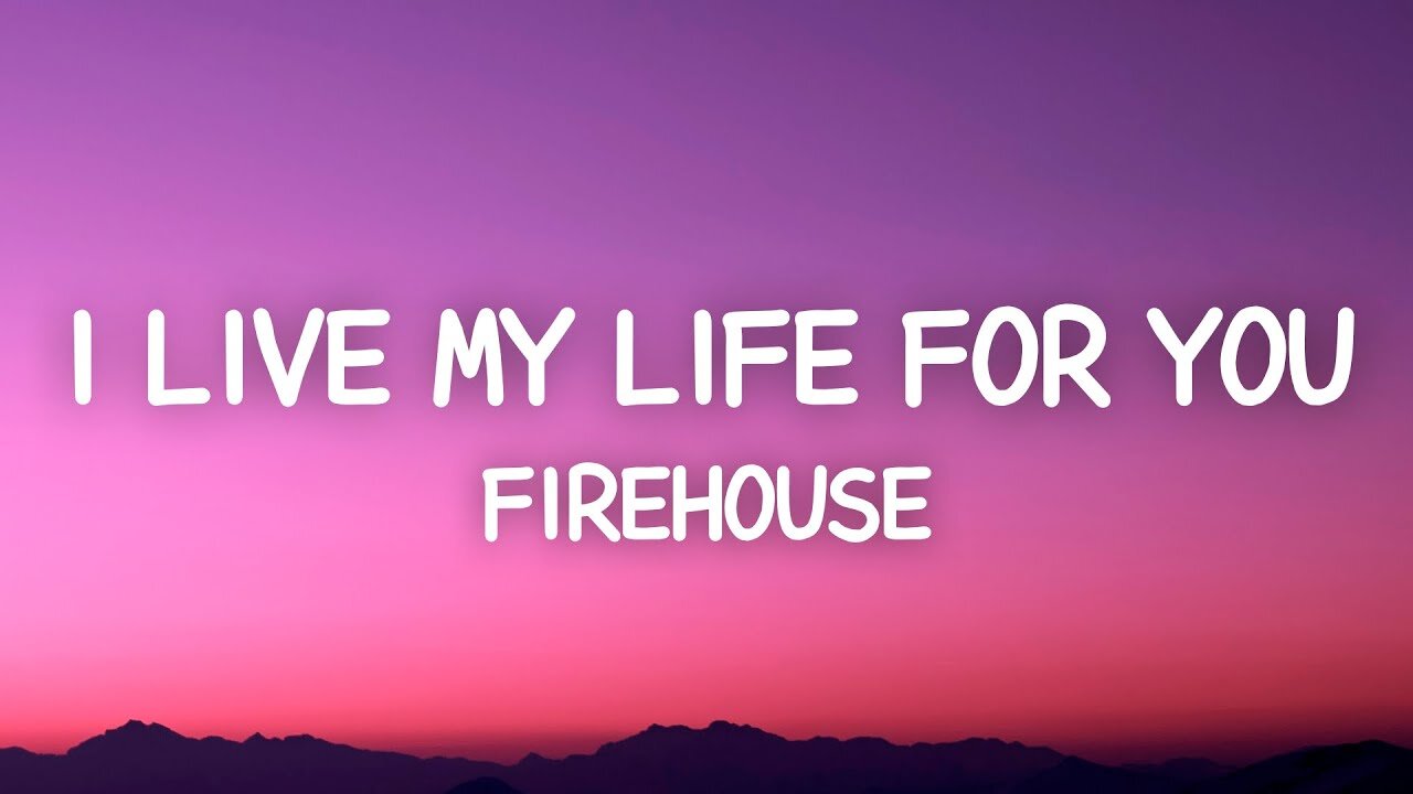 I Live My Life For You - Firehouse (Acoustic Cover)