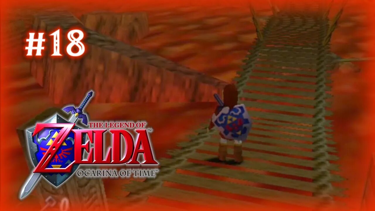 Zelda: Ocarina Of Time (Fire Temple [1 of 3]) Let's Play! #18