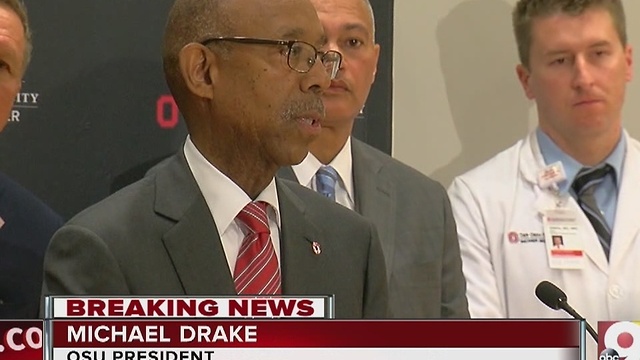Ohio State president grateful for quick, level-headed response to attack