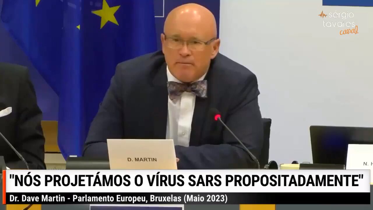 Dr Dave Martin - nós criamos o vírus SARS propositalmente