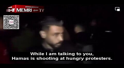 Hamas is shooting at hungry protestors