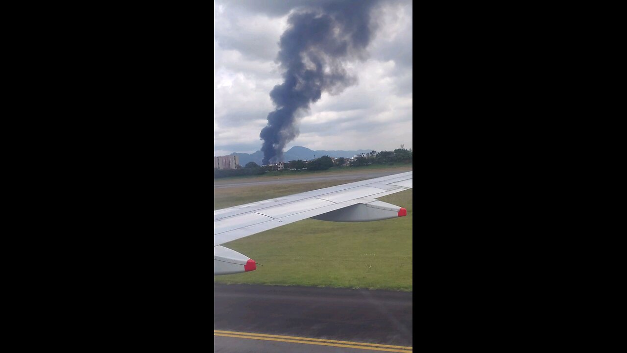 Landed in Bogota and something on fire 🔥