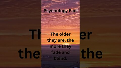 Psychology Facts