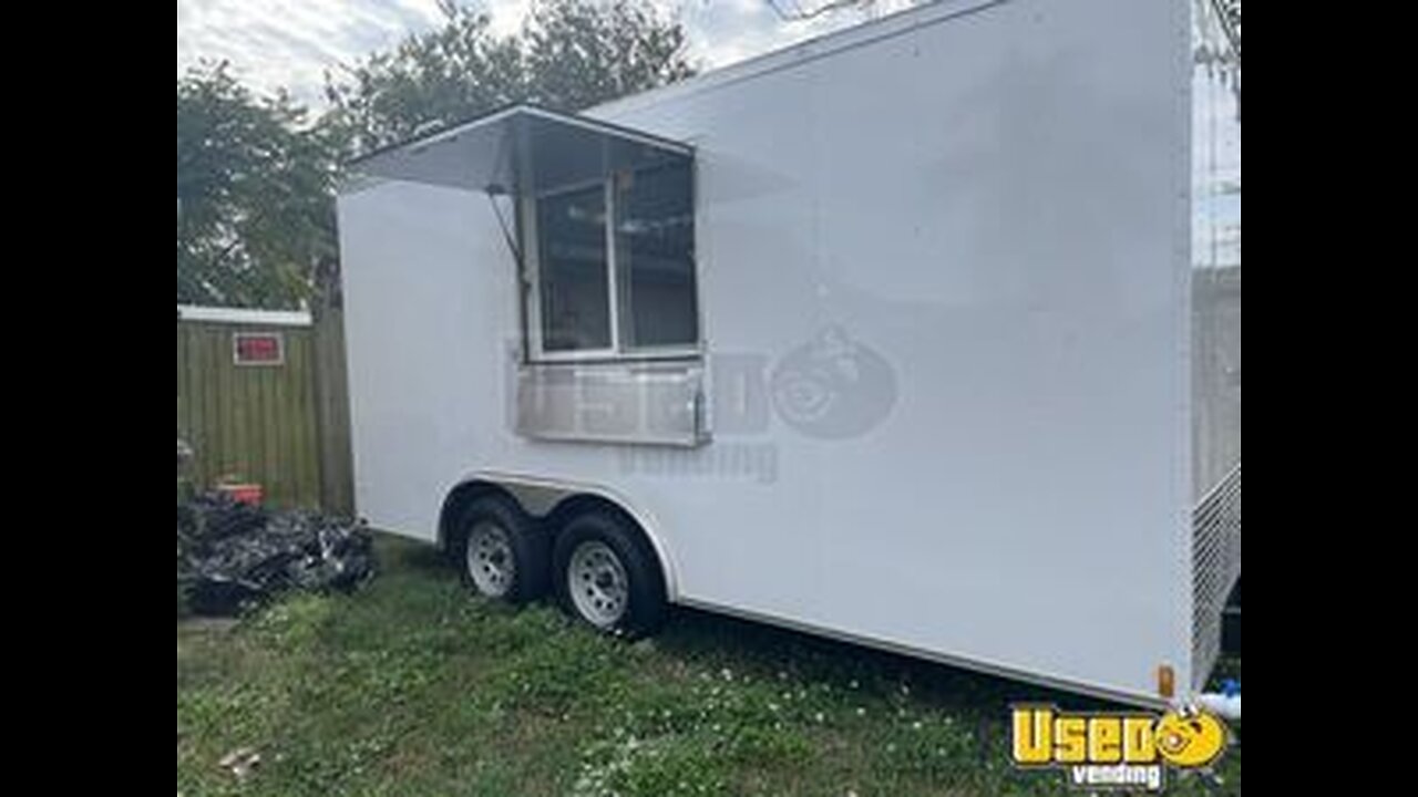 2022 8.5' x 16' Food Concession Trailer | Mobile Kitchen Unit for Sale in Florida!