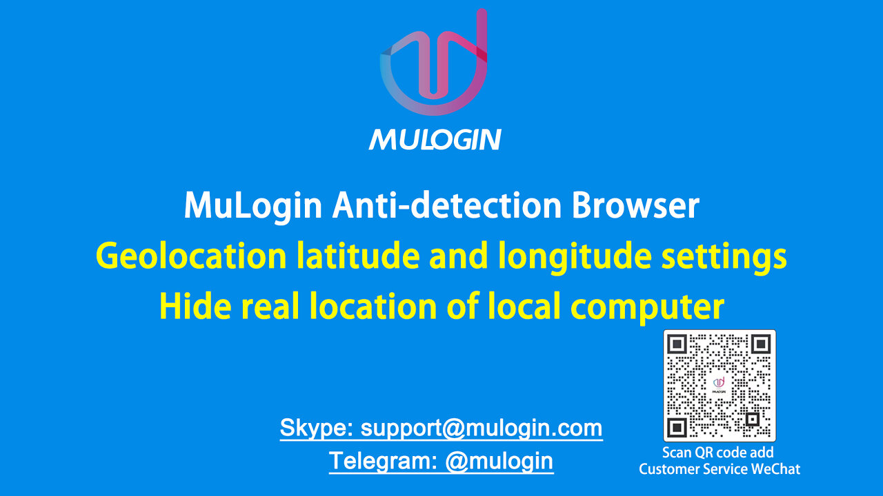 How to hide real location, locate to desired location by setting the latitude and longitude?@mulogin