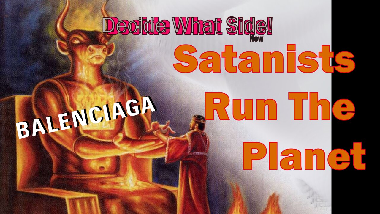 Satanists Run The Planet & They Want To KILL Everyone