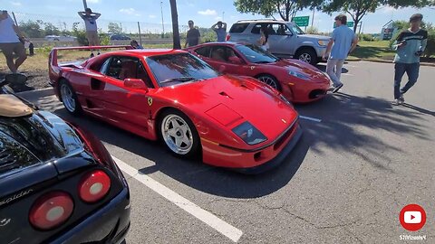 Ferrari of Washington DC Exotics Cars and Coffee Meet Summer 2022