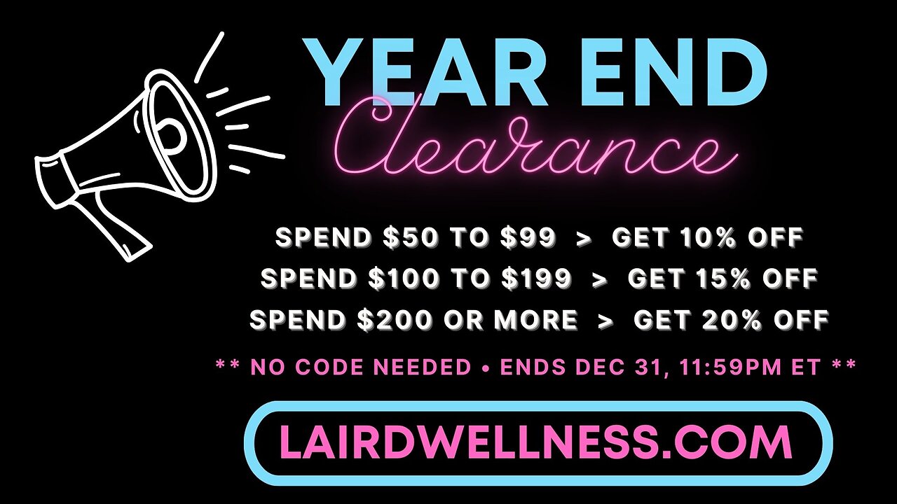 Year End CLEARANCE!