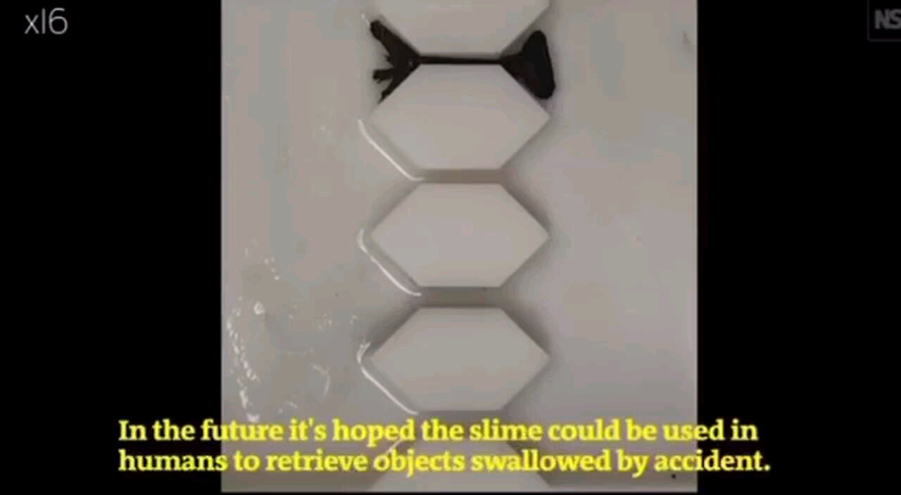 A Robot made of magnetic slime inside your body.. INTERESTING