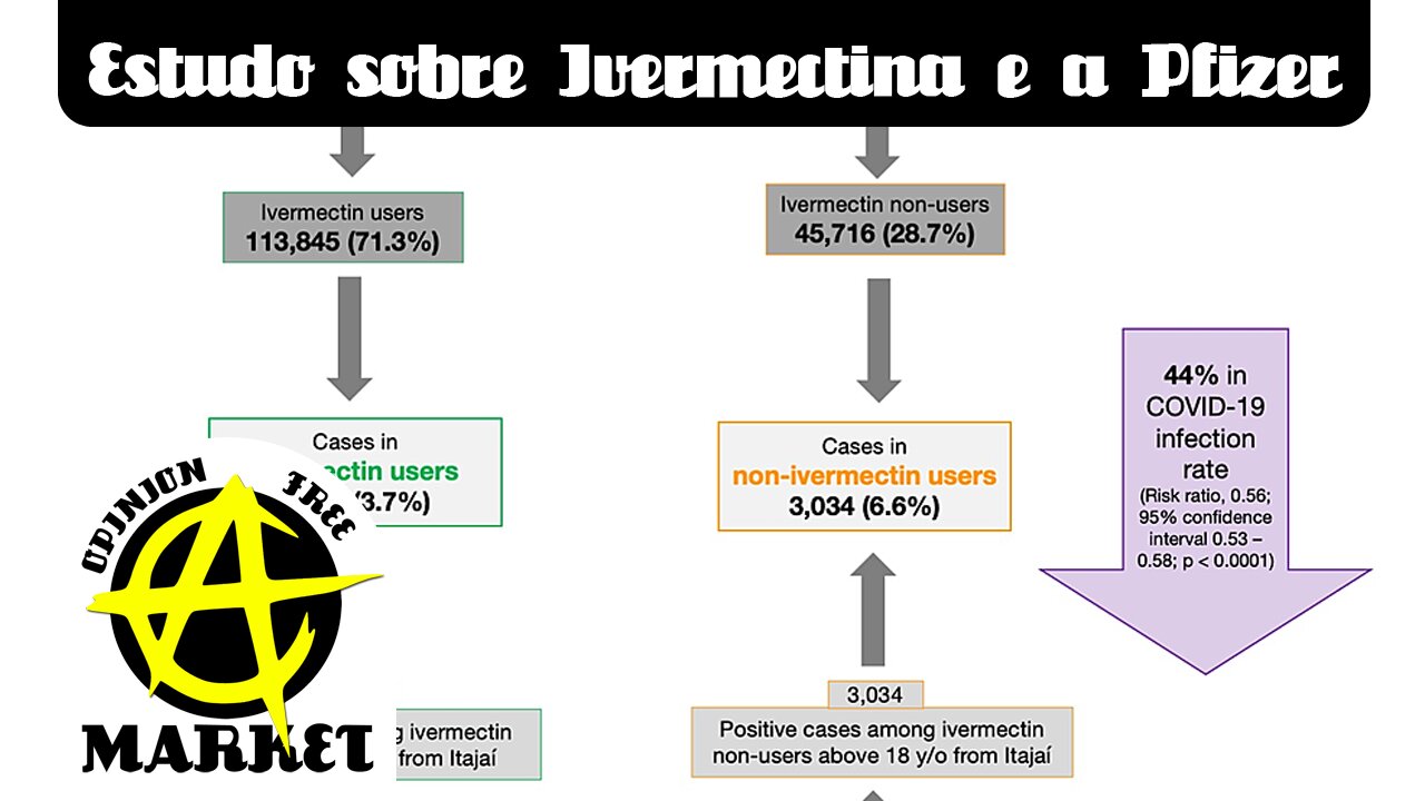 Grande pesquisa em Itajaí mostra eficácia da Ivermectina e porque Pfizer está usando ela