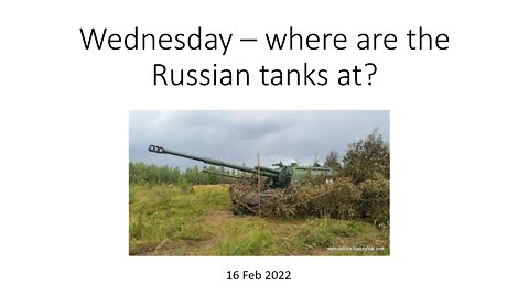 Where are the Russian tanks at?