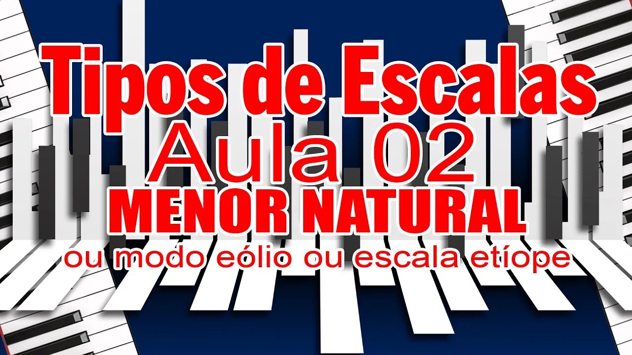 TIPOS DE ESCALAS 02 - ESCALA MENOR NATURAL - #Shorts