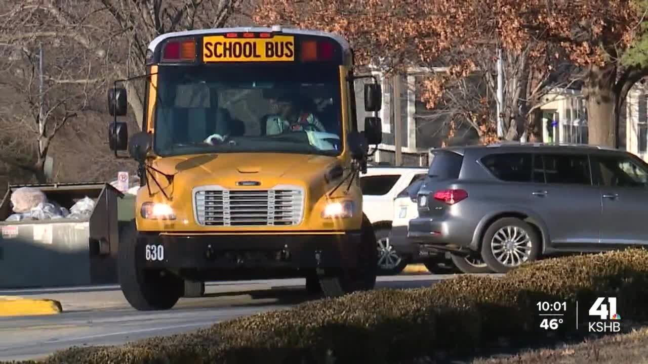 Parents react as Olathe Public Schools implement rolling transportation blackouts