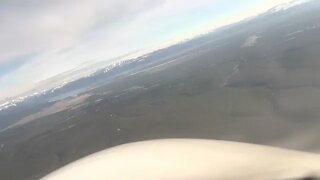 Citation CJ3 Landing West Yellowstone Montana (Cockpit View) 4K