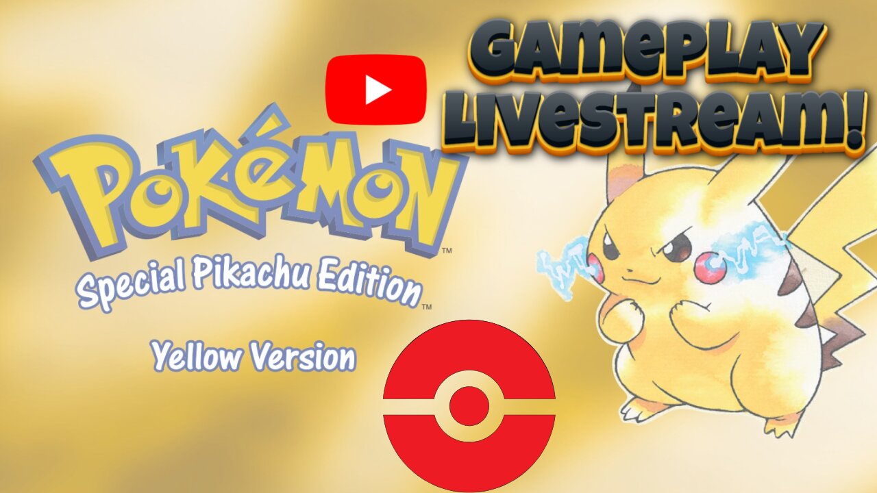 Pokemon Yellow (GB Color) Gameplay Stream