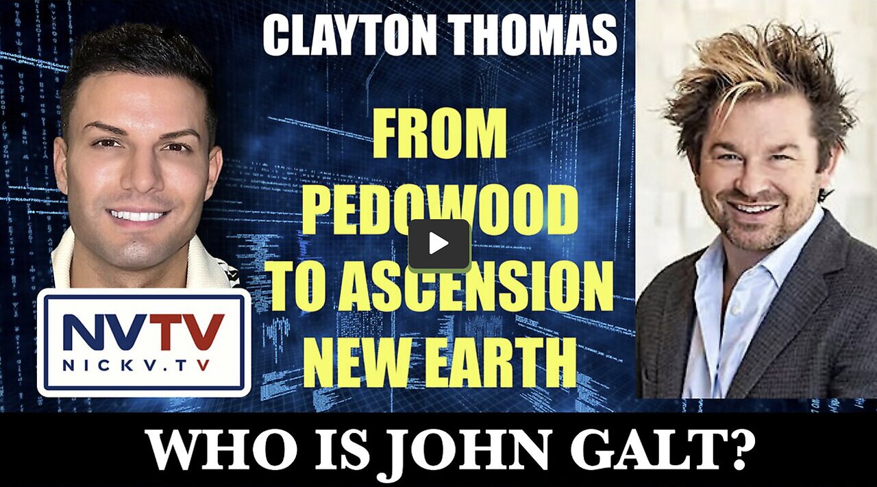 Clayton Thomas Discusses Pedowood To Ascension with Nicholas Veniamin. WHERE DO WE GO FROM HERE.