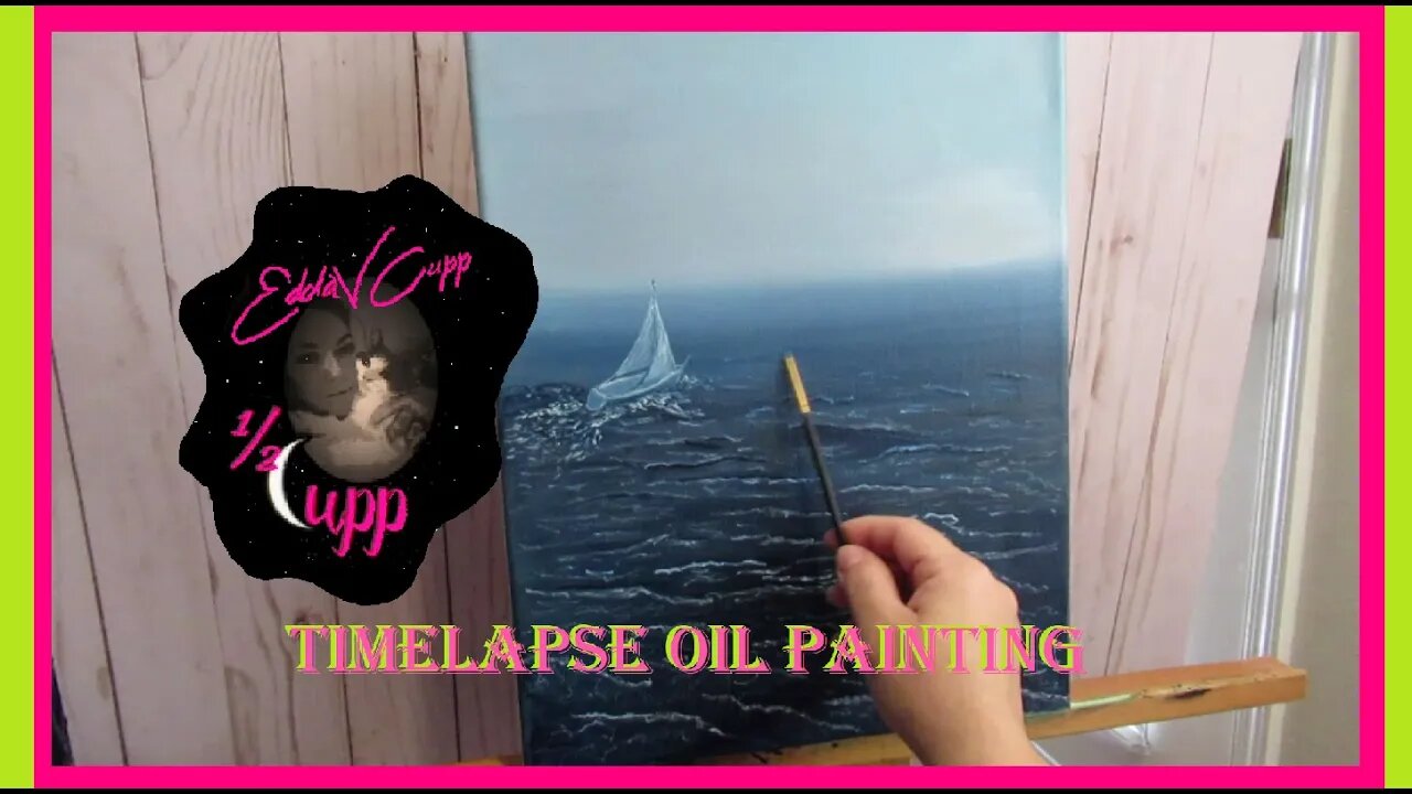 Timelapse Oil Painting "Ahead of the storm"