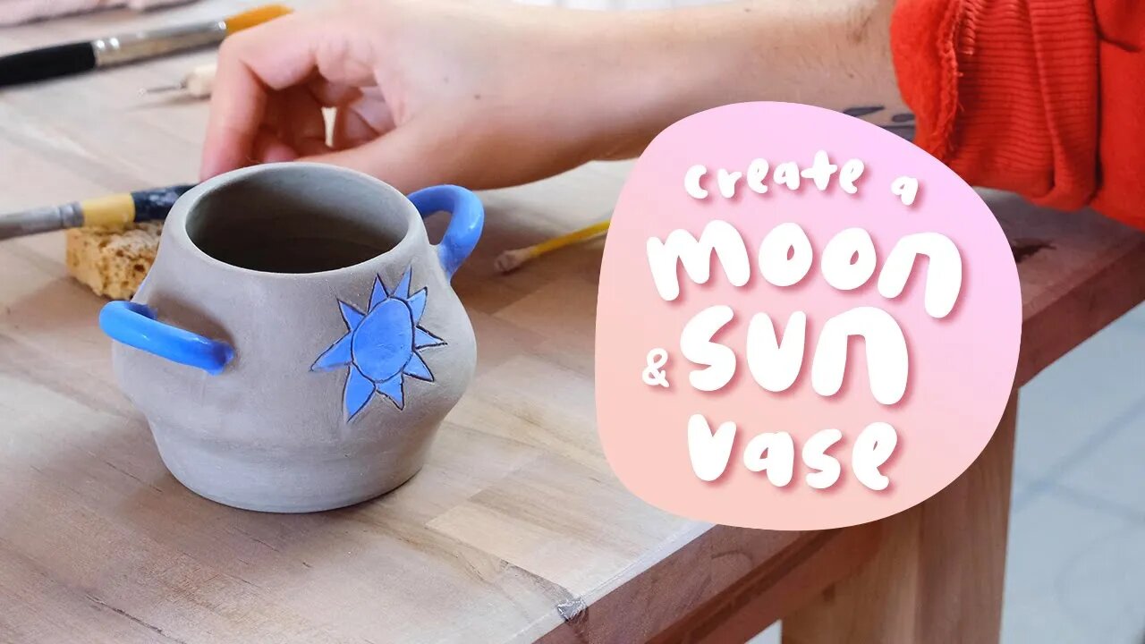 How to make a small vase on the wheel 🌙