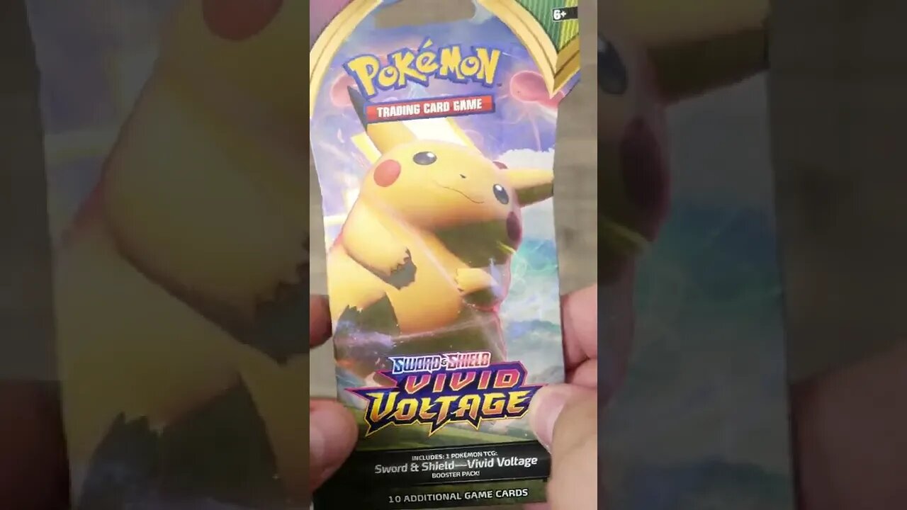 #SHORTS Unboxing a Random Pack of Pokemon Cards 095