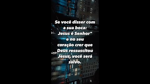 Seja liberto e condesse que ele é seu único salvador!! Free yourself Count Jesus your only savior!