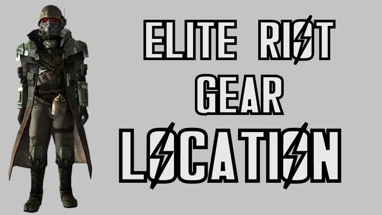 How to Get Elite Riot Gear in Fallout New Vegas