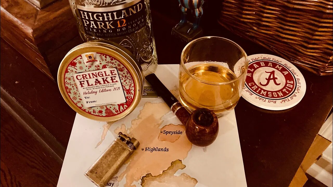 41. Second look at Cringle Flake 2021 & my first scotch review: Highland Park 12 year Viking Honour