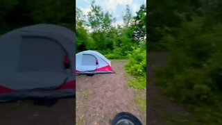 Our campsite at a Canada National Park