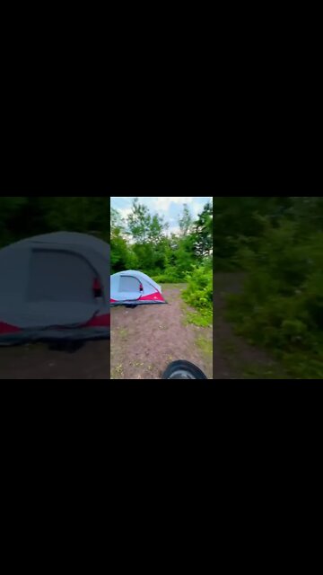 Our campsite at a Canada National Park