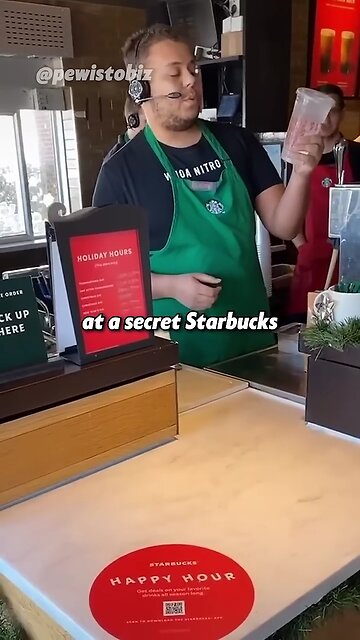 The "Secret" STARBUCKS?
