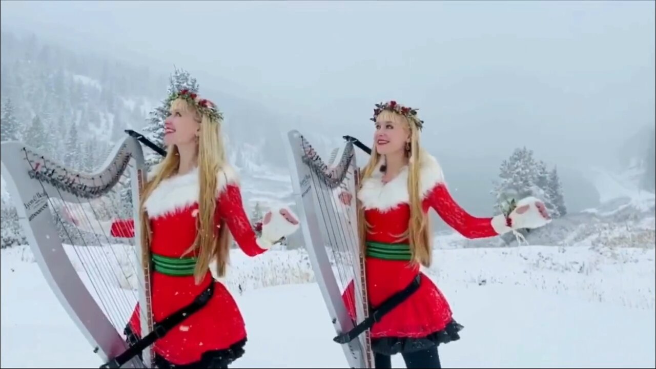 Harp Twins - Winterberry Waltz with lyric