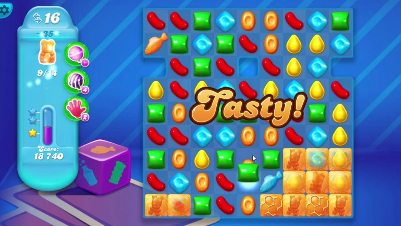Candy Crush Soda Saga Level 35