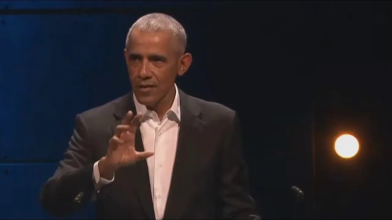Obama vs. "scourge of disinformation, conspiracy theories, and hate"