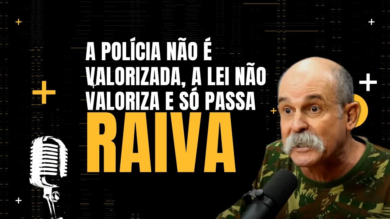 Sargento Fahur - A policia não é valorizada, a lei não valoriza e só passa raiva - Flow podcast