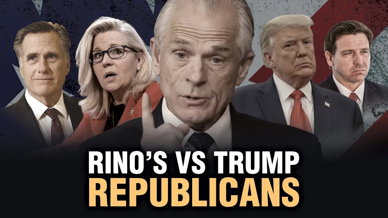 Former Trump Advisor Peter Navarro:Midterm Races Will Be Showdown Between RINO’s & Trump Republicans