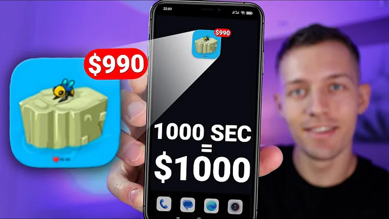 App pays You $1 Every Second On Auto (Crypto Payment)