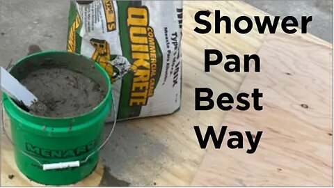 Shower pan #remodeling